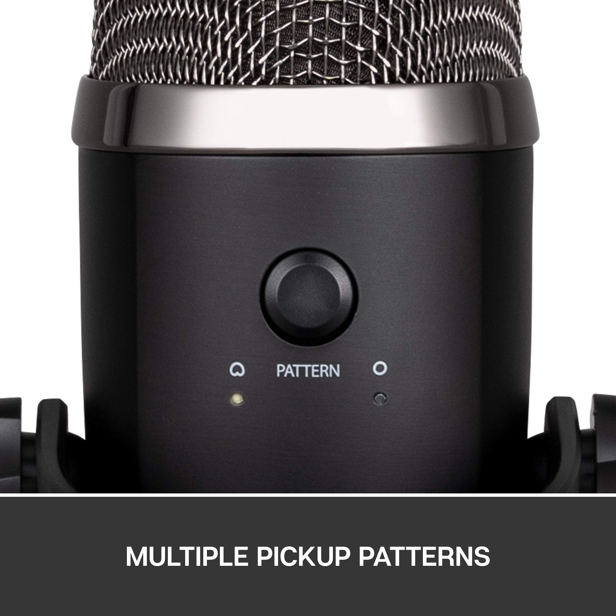 Logitech for Creators Blue Yeti Nano USB Microphone for Gaming, Streaming, Podcasting, Twitch, YouTube, Discord, Recording for PC and Mac, Plug & Play -Blackout - Image 4