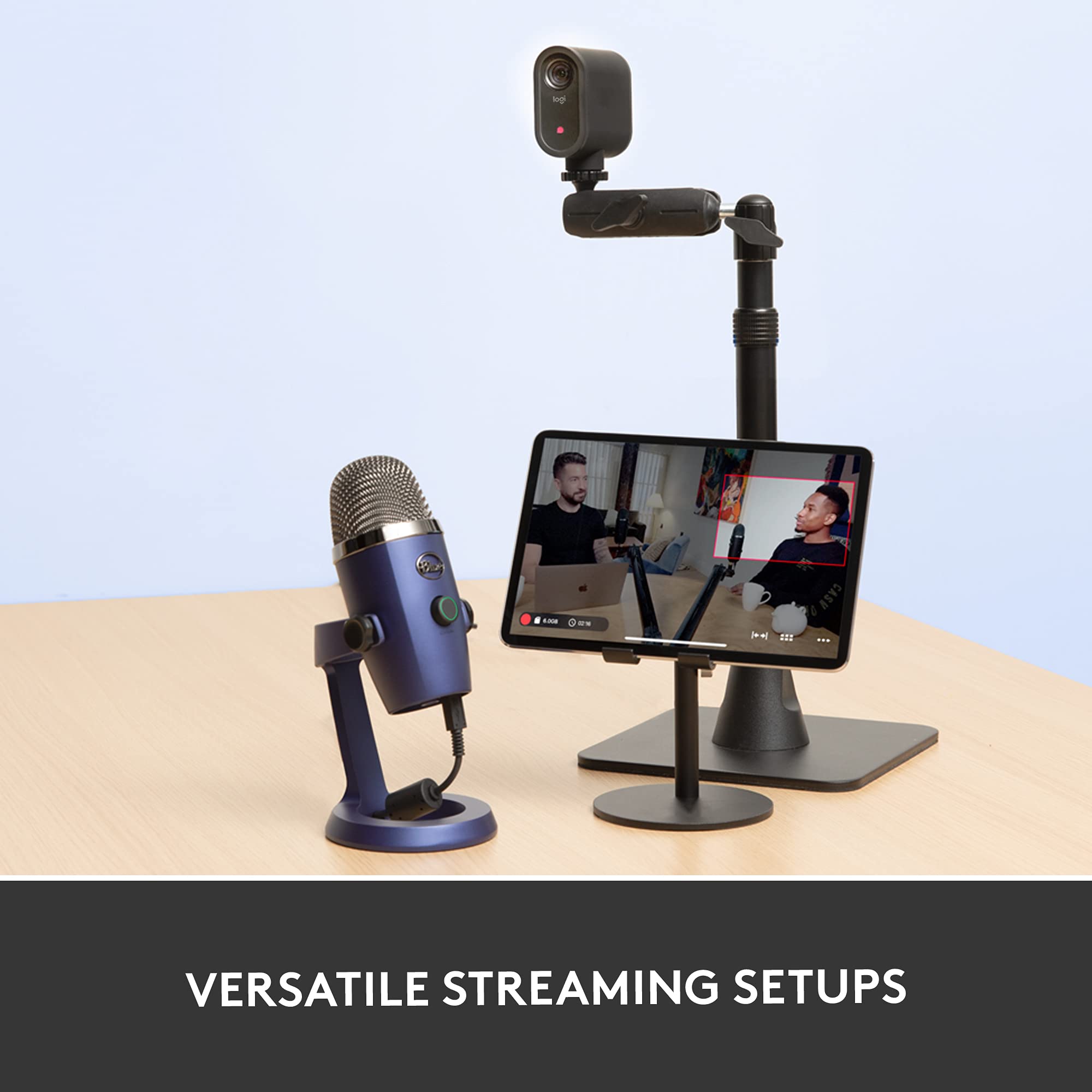 Logitech for Creators Mevo Start, Wireless Live Streaming Camera, 1080p HD Video Quality, Intelligent App Control, Stream via LTE or Wi-Fi - Black - Image 10