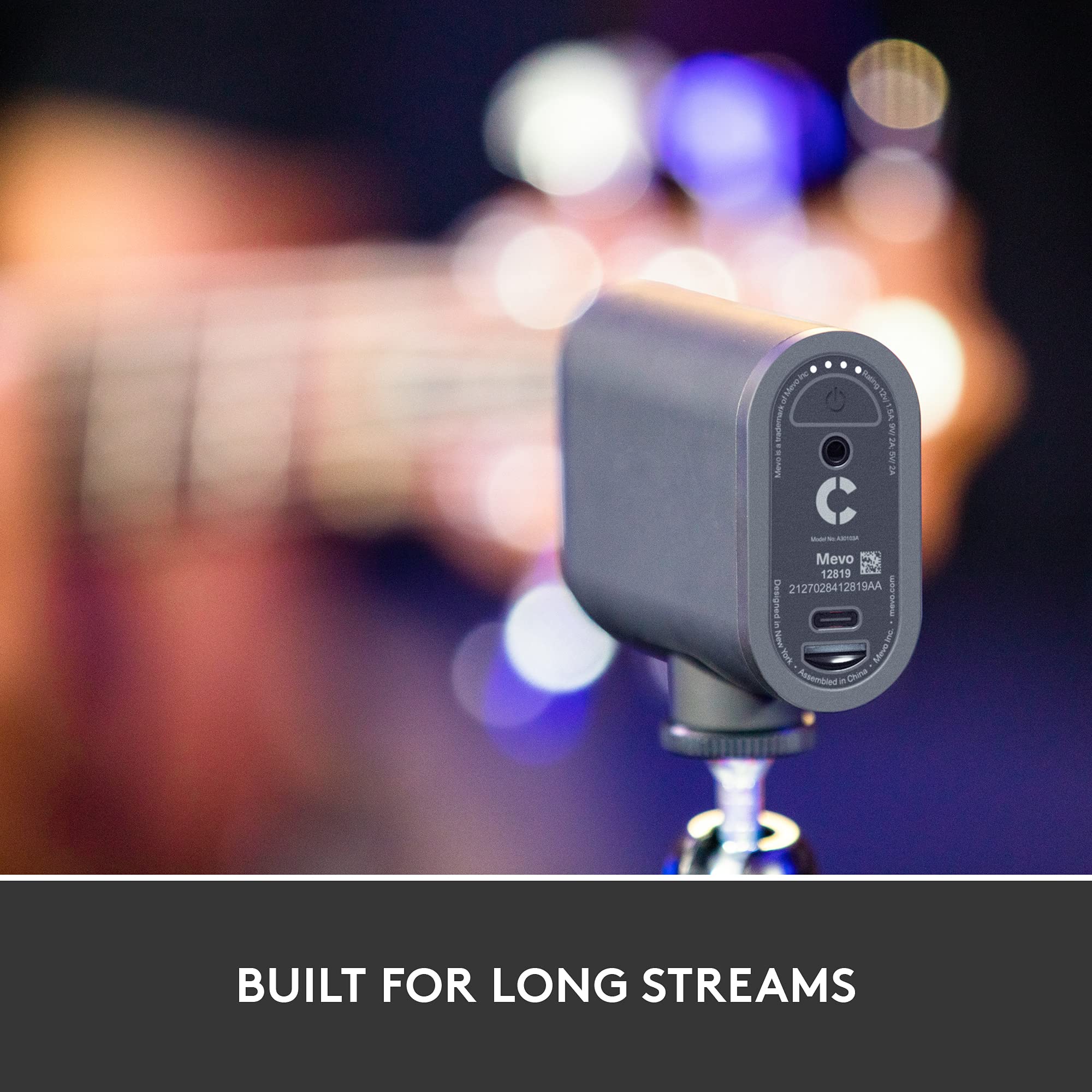 Logitech for Creators Mevo Start, Wireless Live Streaming Camera, 1080p HD Video Quality, Intelligent App Control, Stream via LTE or Wi-Fi - Black - Image 7