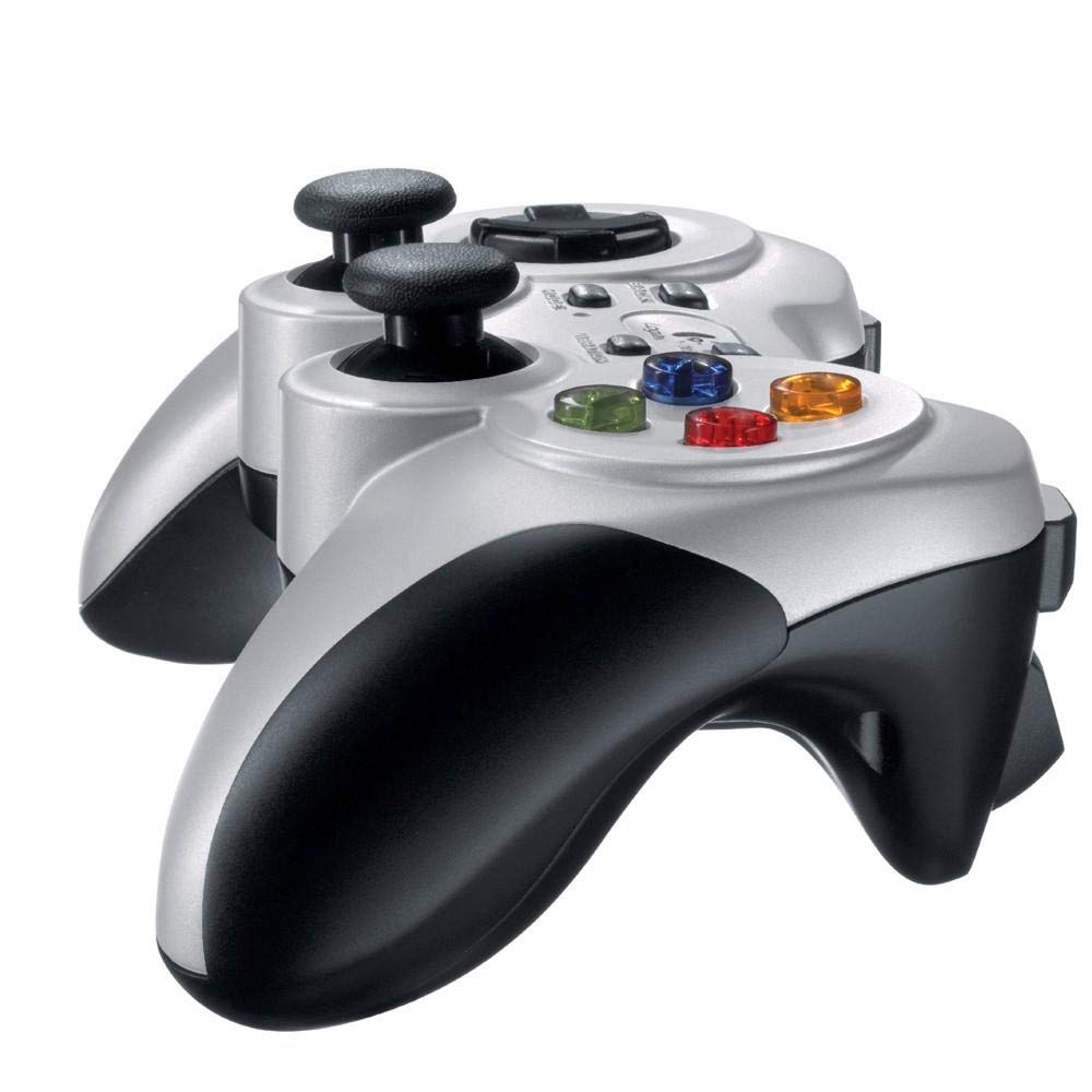 Logitech G F710 Wireless Gamepad, 2.4 GHz Wireless with USB Nano-Receiver, Controller Dual Vibration Feedback, 4 Switch D-Pad, PC - Grey/Black - Image 3