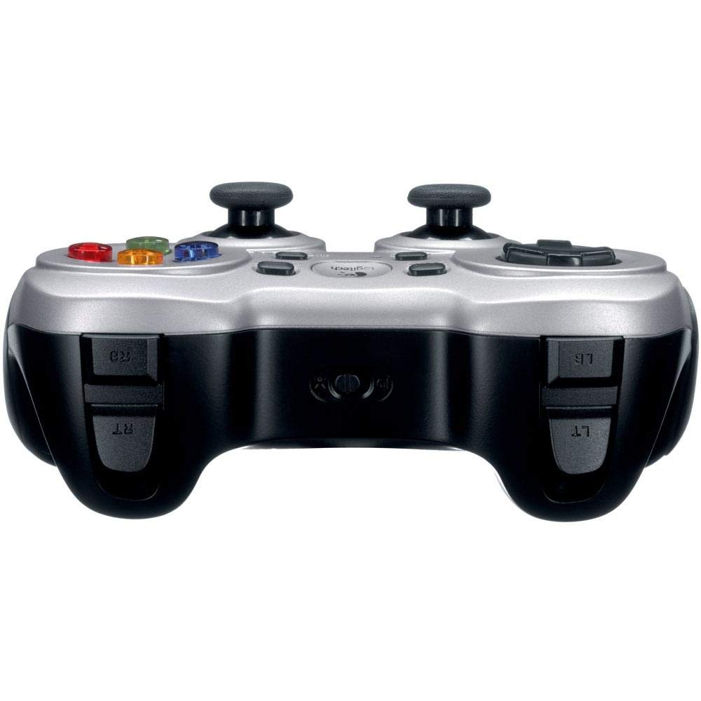 Logitech G F710 Wireless Gamepad, 2.4 GHz Wireless with USB Nano-Receiver, Controller Dual Vibration Feedback, 4 Switch D-Pad, PC - Grey/Black - Image 4