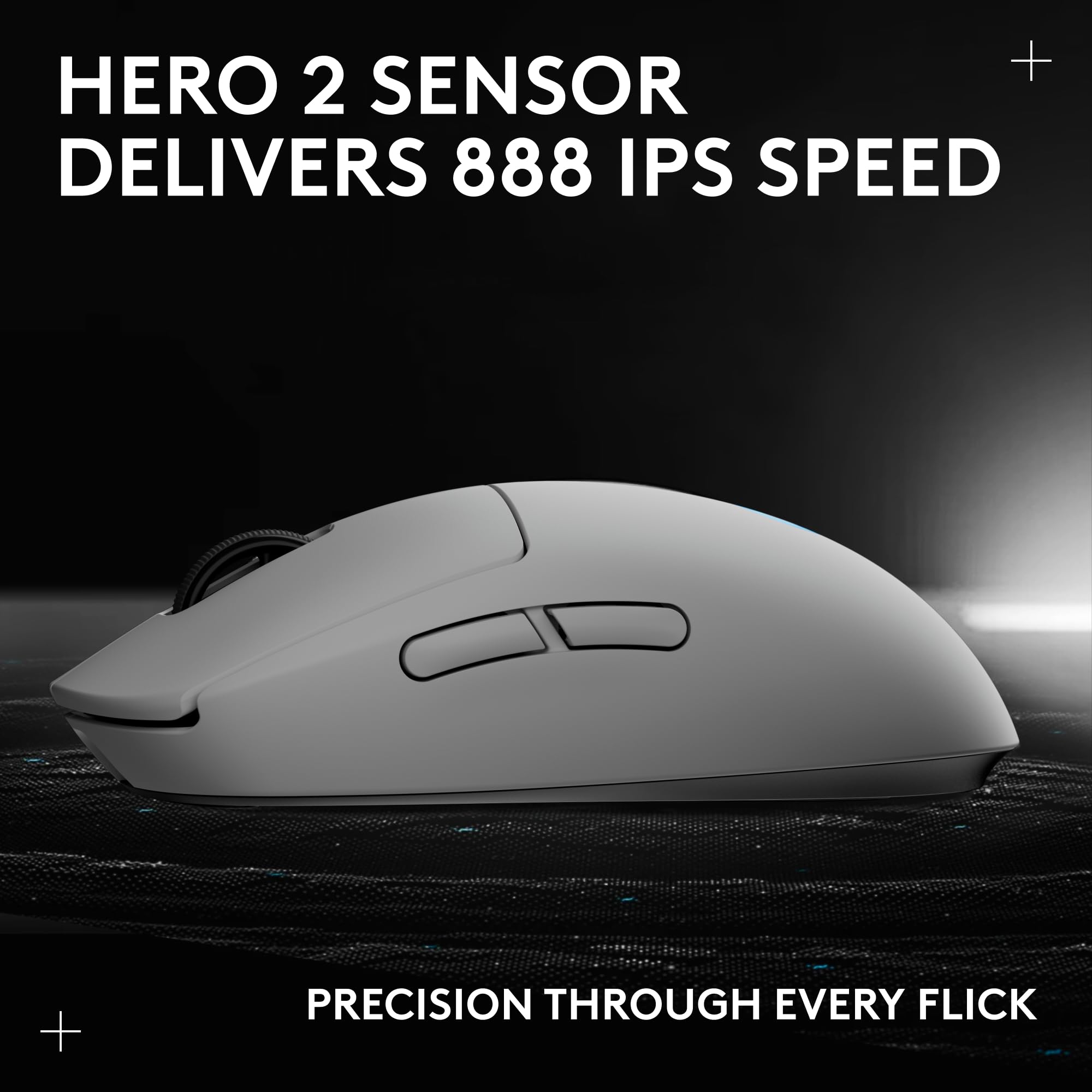Logitech G PRO 2 Lightspeed Wireless Gaming Mouse, Right- or Left-Handed Mouse with up to 4 Customizable and Switchable Magnetic Side Buttons, 44K DPI Sensor, USB-C Charging, for PC/Mac - White - Image 11