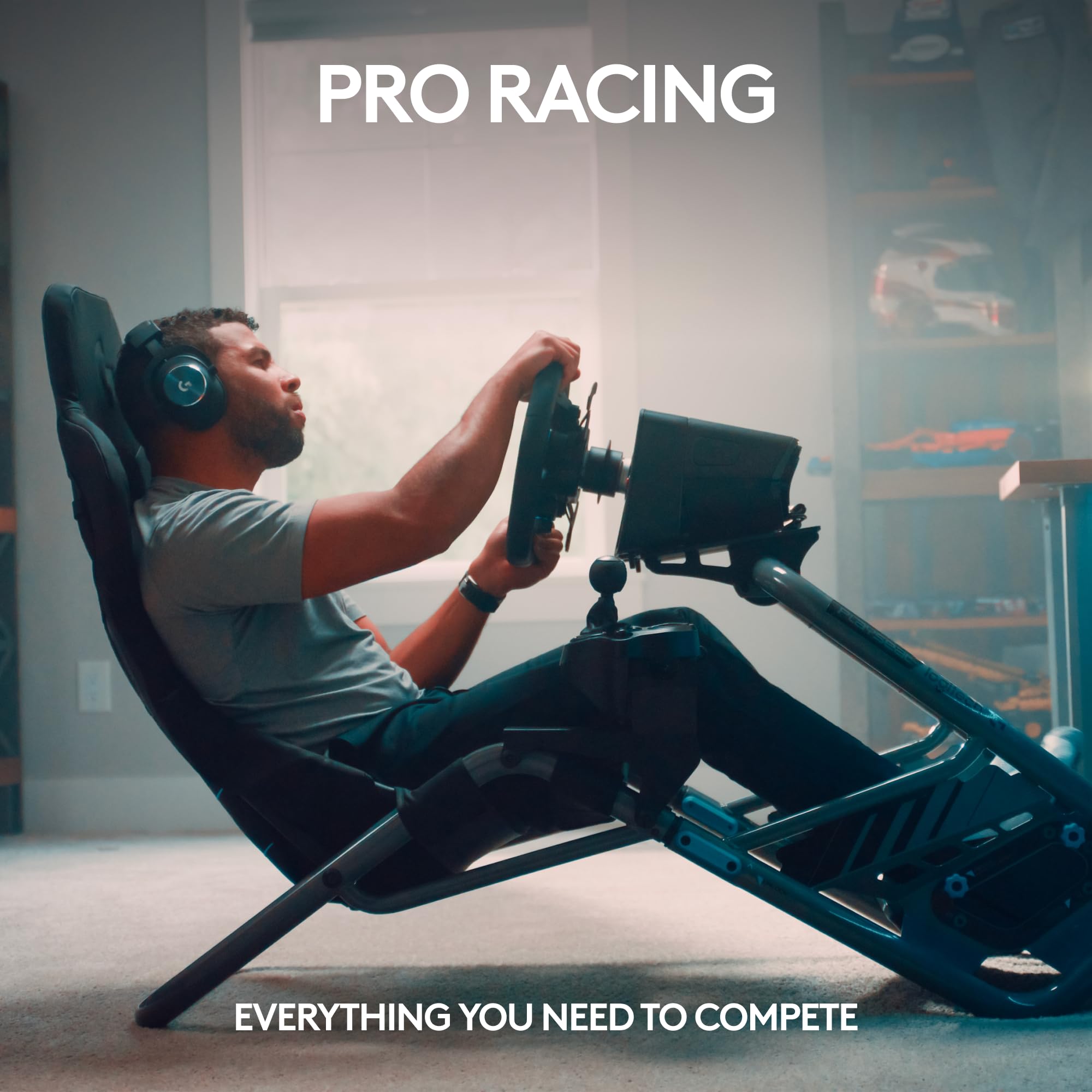 Logitech G PRO Racing Pedals - Racing Simulator Pedals with 100kg Load Cell Brake, Fully Customizable, Swappable Springs & Elastomers, Modular Design - Image 6