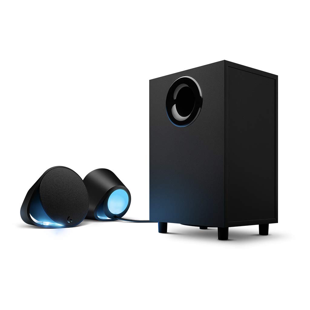 Logitech G560 PC Gaming Speaker System with 7.1 DTS:X Ultra Surround Sound, Game Based LIGHTSYNC RGB, Two Speakers and Subwoofer, Bluetooth, USB, Immersive Gaming Experience - Black - Image 4