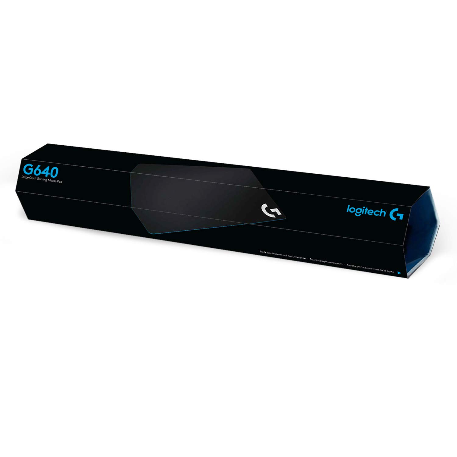 Logitech G640 Cloth Gaming Mouse Pad, Moderate Surface Friction, Consistent Surface Texture, Stable, Rollable - Black - Image 6